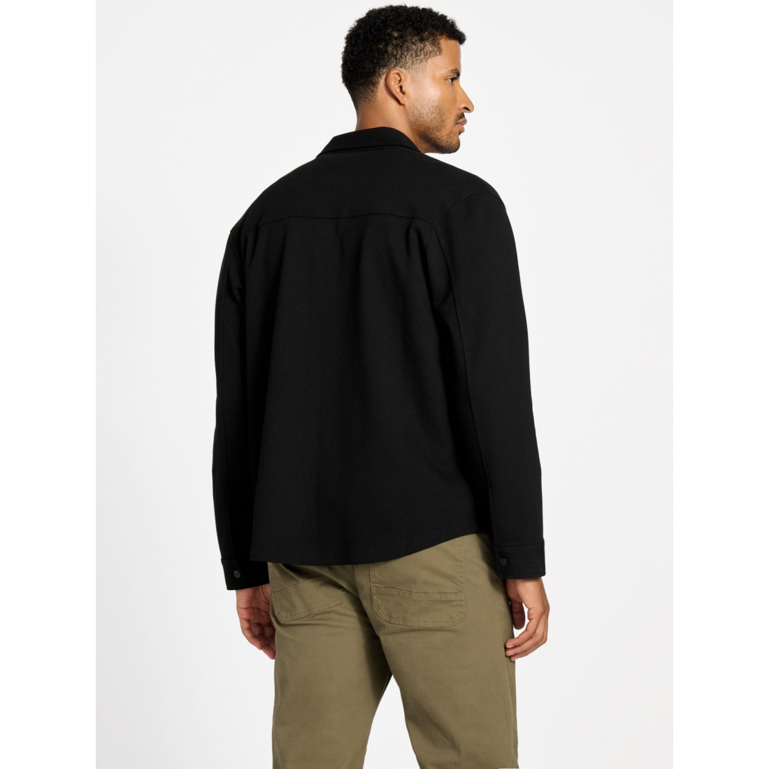 'Giovanni Textured-Knit Pocket Shirt' für Herren