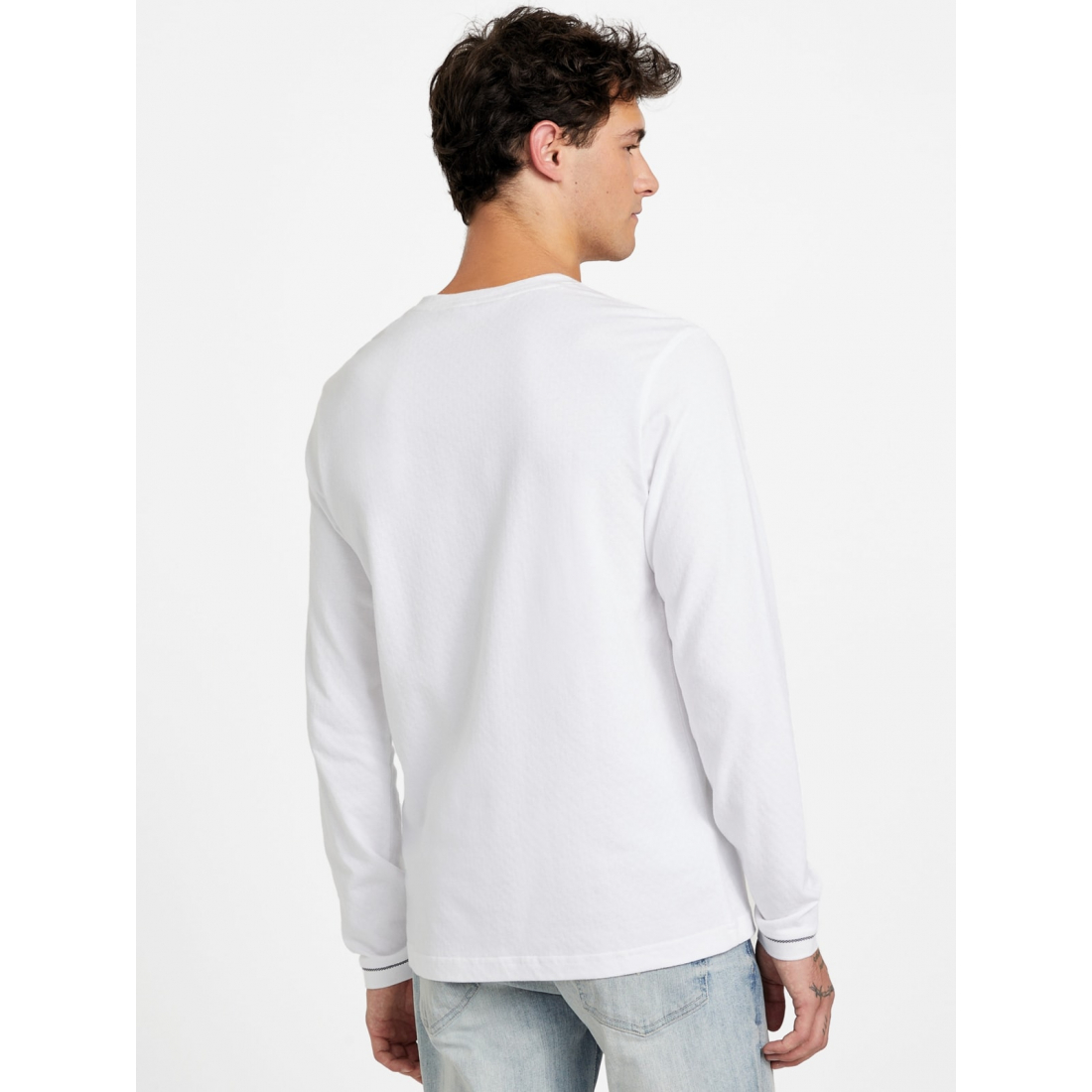 'Ricardo Long-Sleeve Henley Tee' pour Hommes