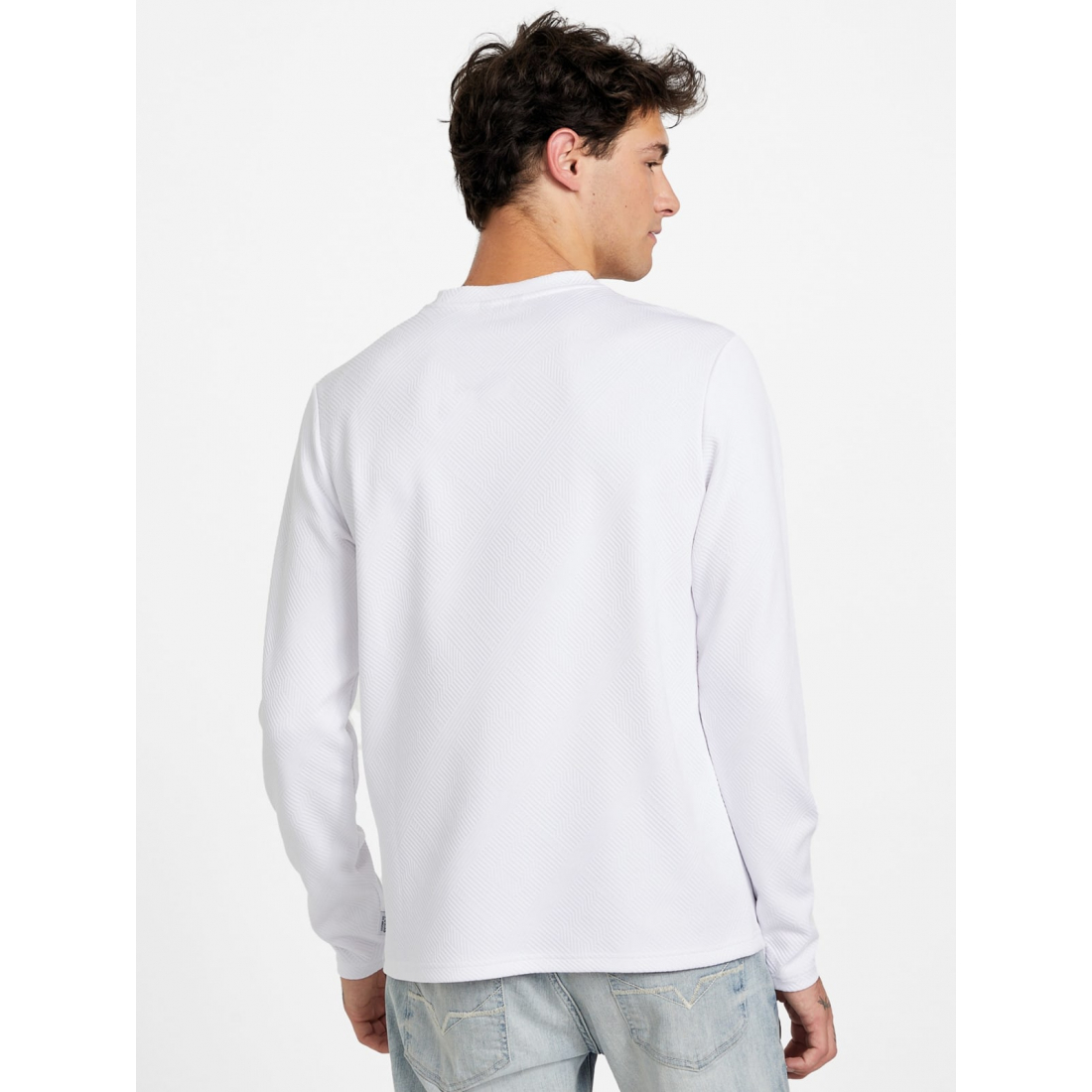 'Lucio Crewneck Long-Sleeve Tee' pour Hommes