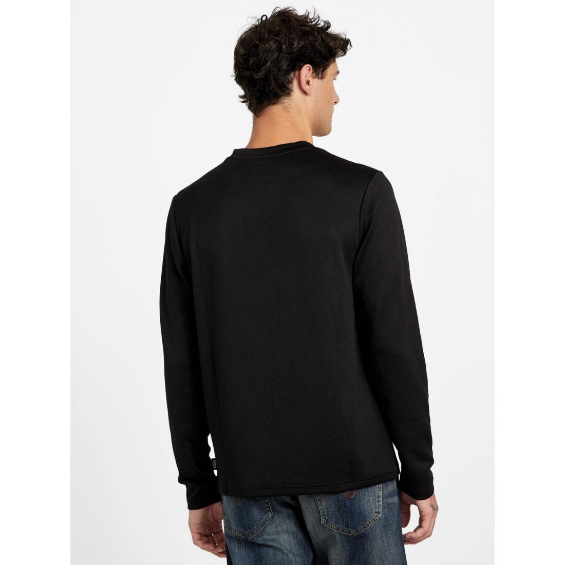 'Lucio Crewneck Long-Sleeve Tee' pour Hommes