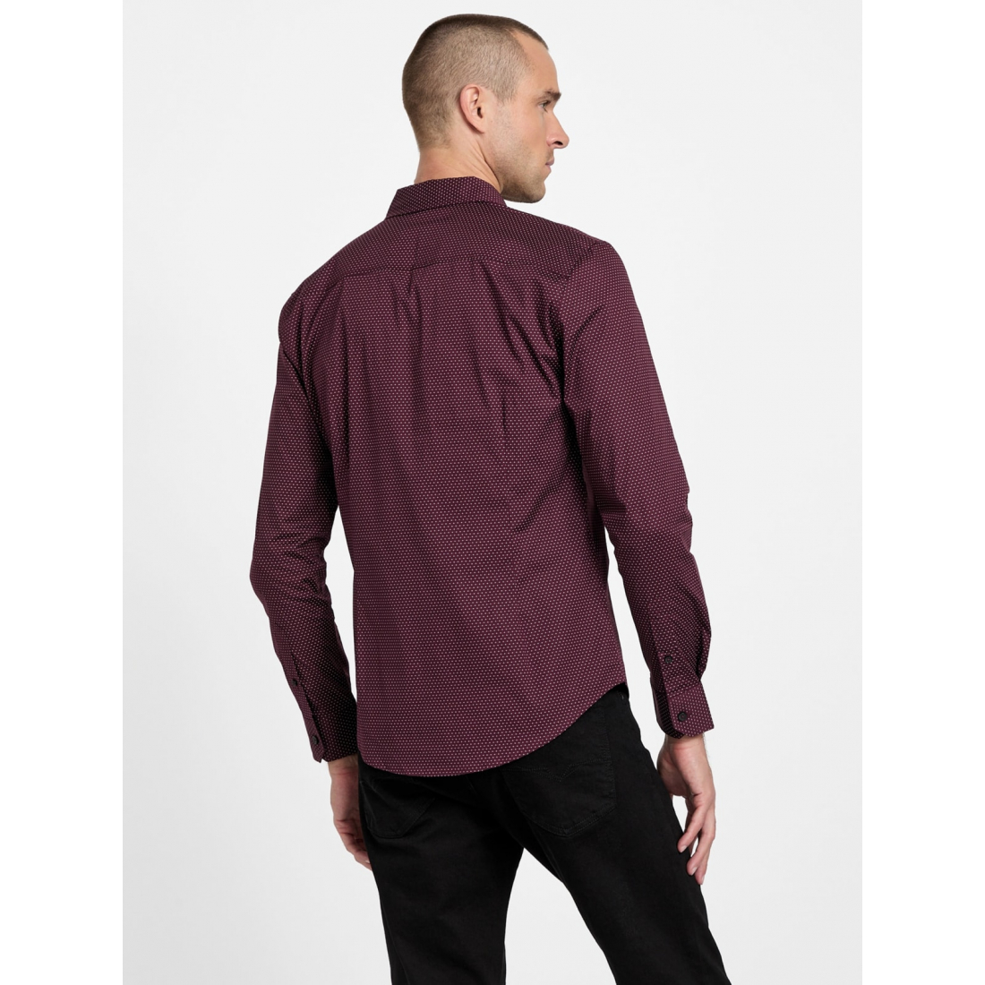 'Montey Woven Geometric Shirt' für Herren