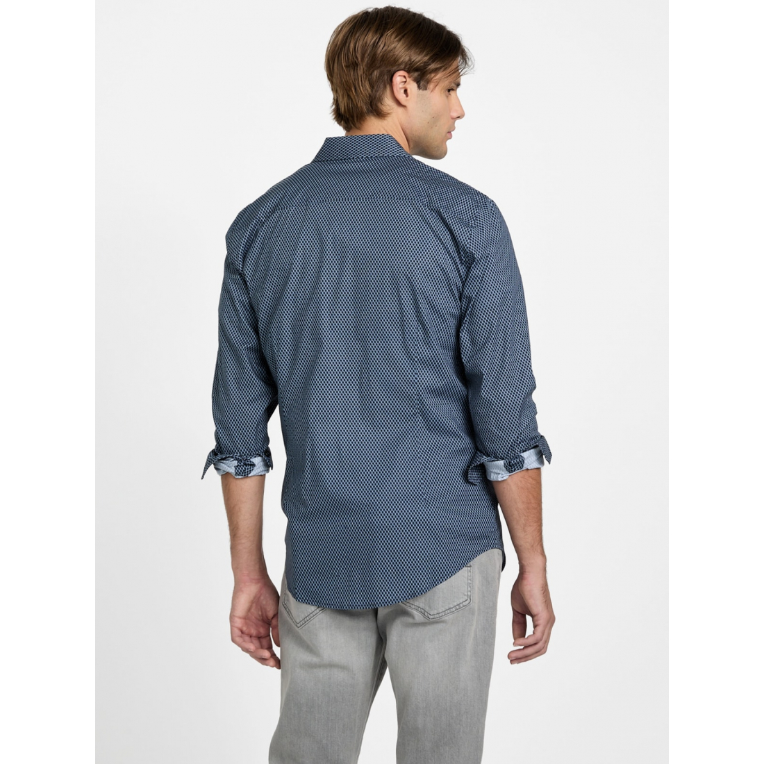 'Montey Woven Geometric Shirt' für Herren