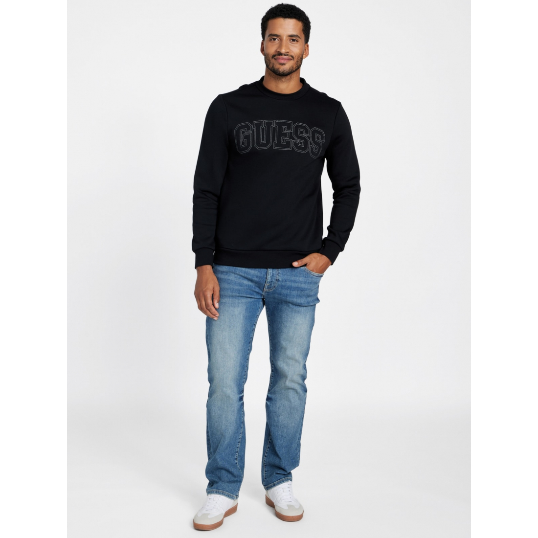 'Saul Logo Crewneck Pullover' pour Hommes