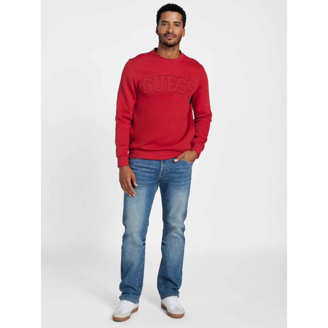 'Saul Logo Crewneck Pullover' pour Hommes