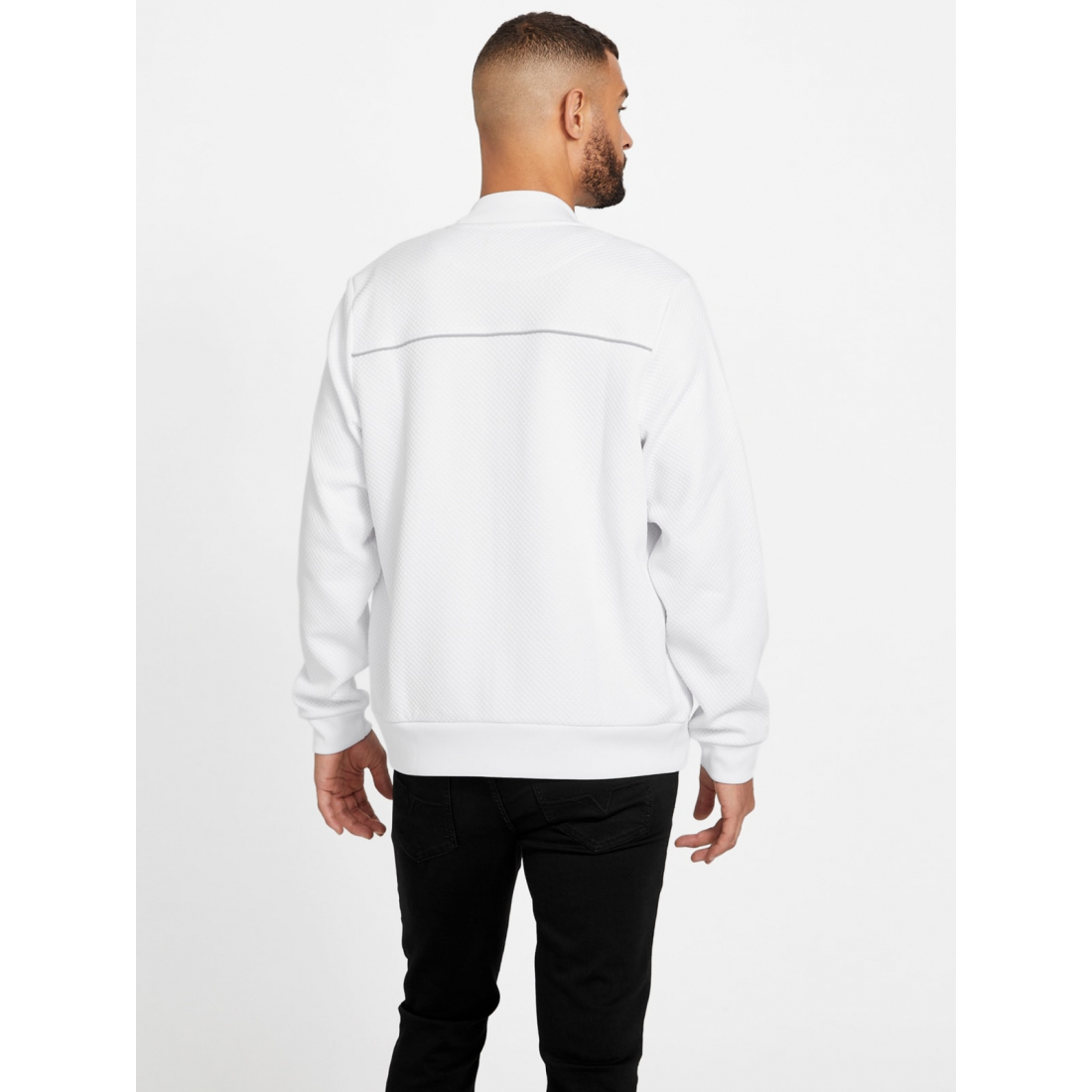 'Astro Quilted Flight Jacket' pour Hommes