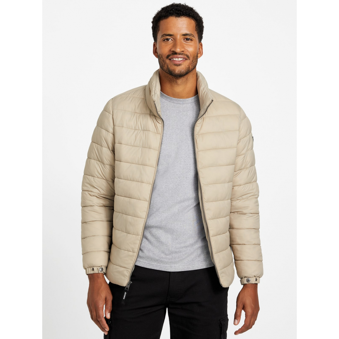 'Harrison Hooded Quilted Jacket' pour Hommes