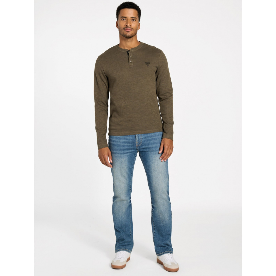 'Dunston Henley Tee' pour Hommes