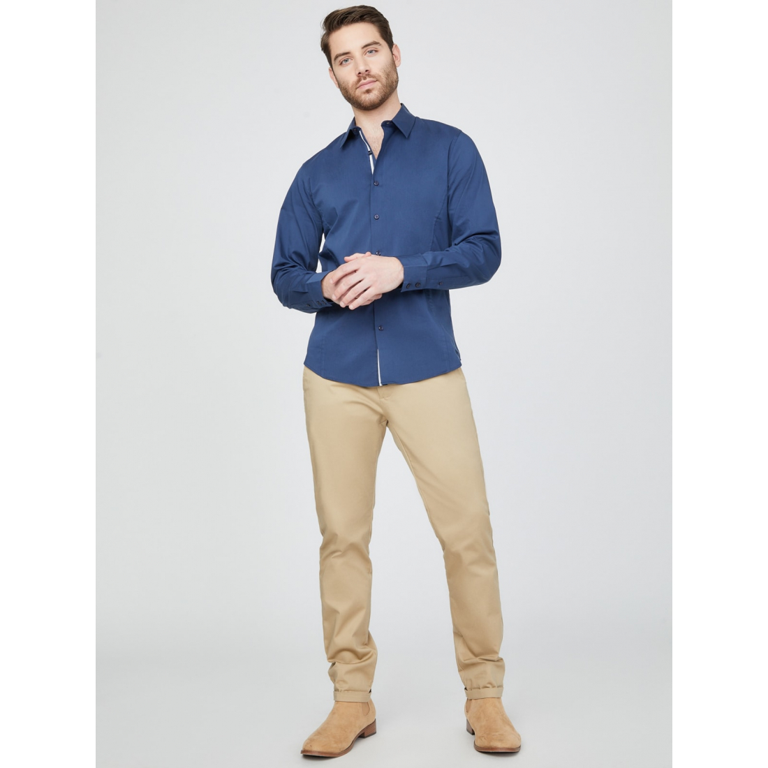 'Damon Poplin Shirt' für Herren