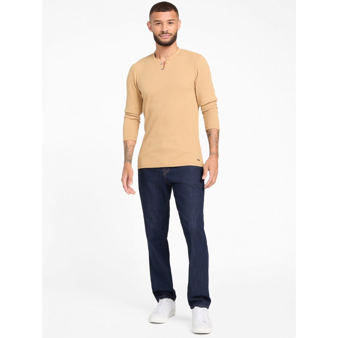 'Todd Long-Sleeve Henley' pour Hommes