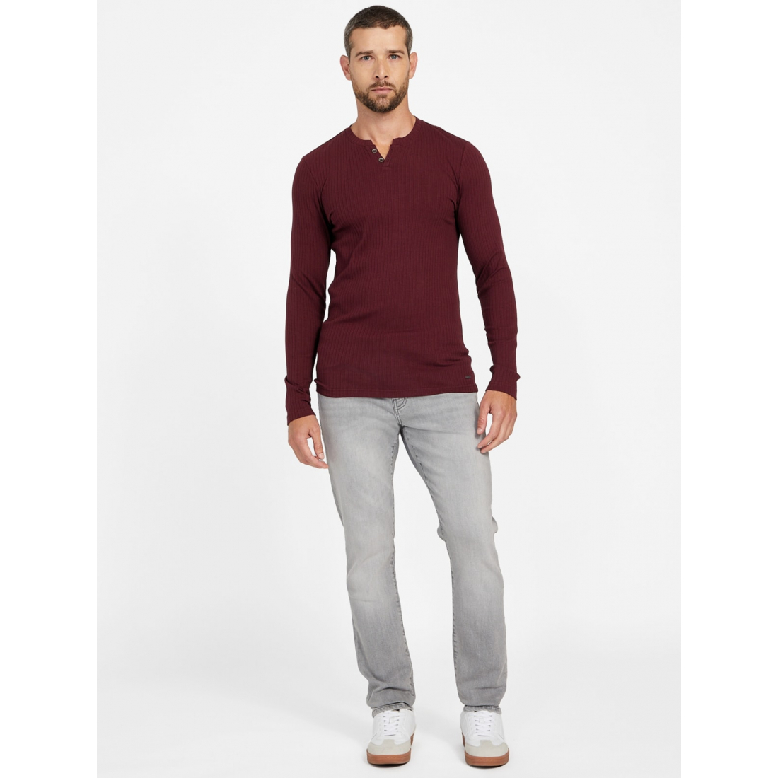 'Todd Long-Sleeve Henley' pour Hommes