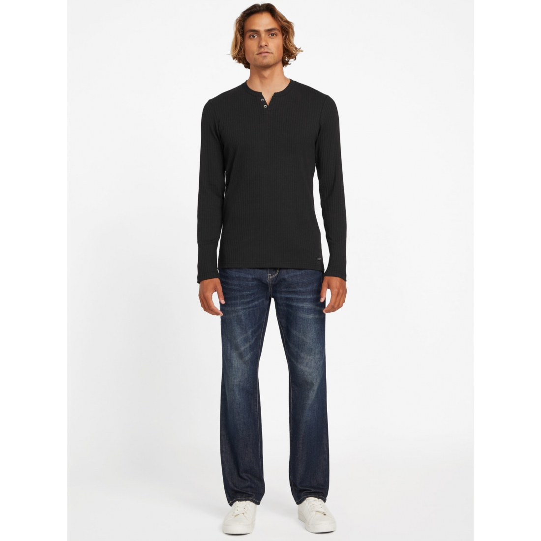 'Todd Long-Sleeve Henley' pour Hommes