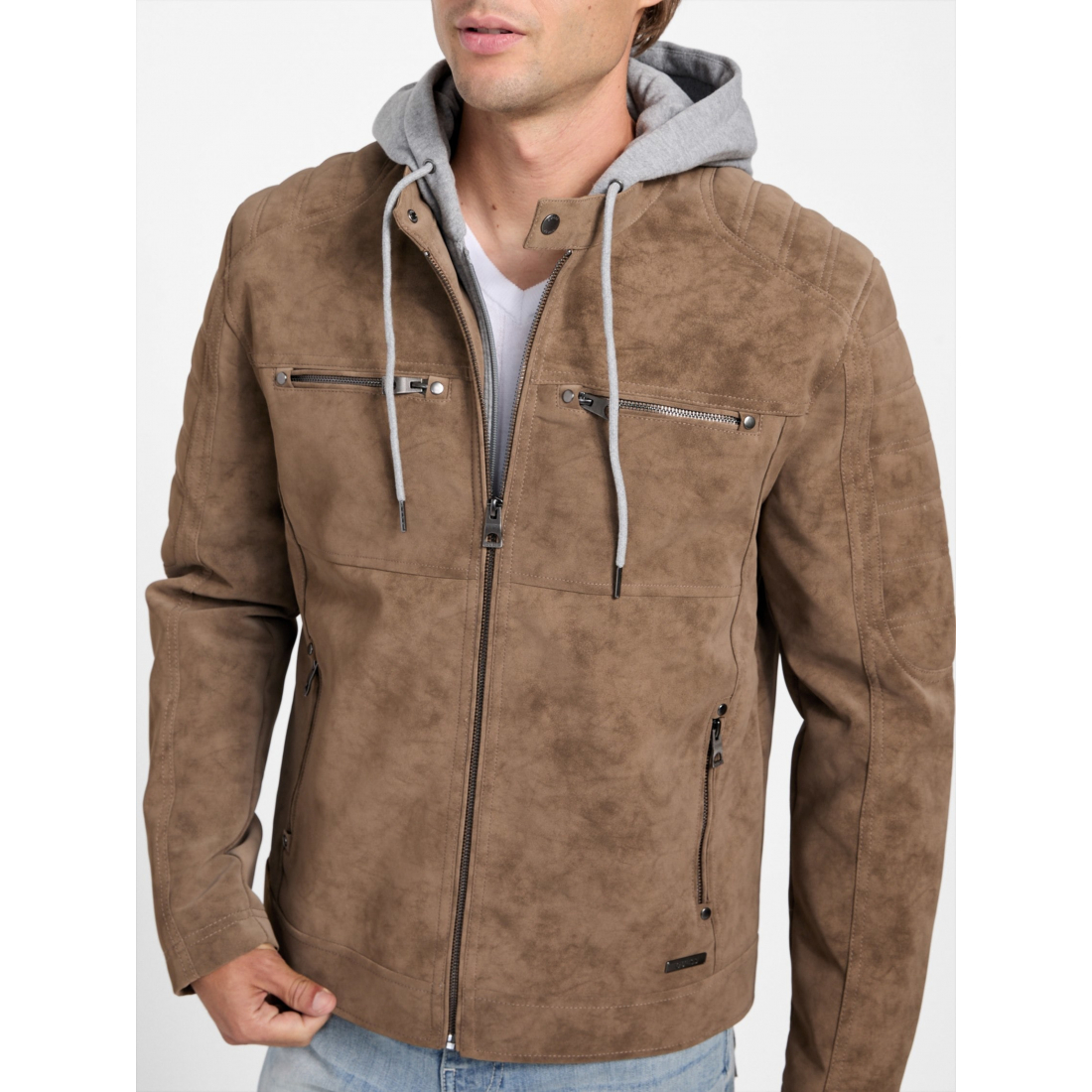 'Maxton Faux-Suede Jacket' pour Hommes