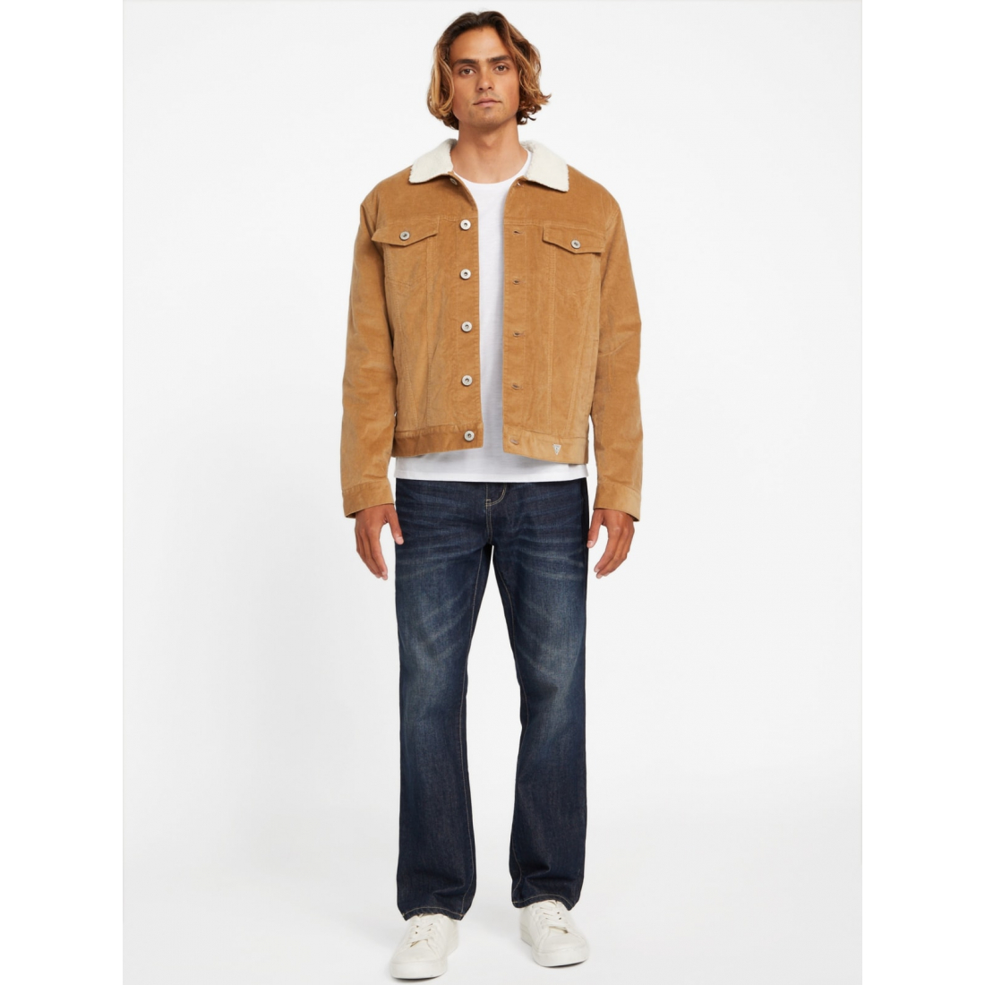 'Brent Sherpa Corduroy Jacket' pour Hommes