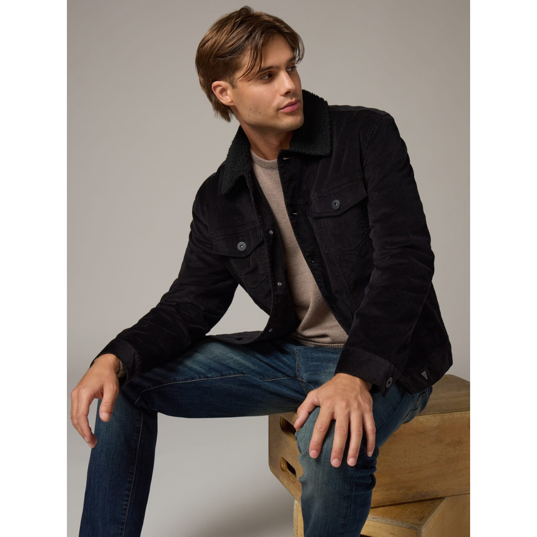 Men's 'Brent Sherpa Corduroy Jacket'