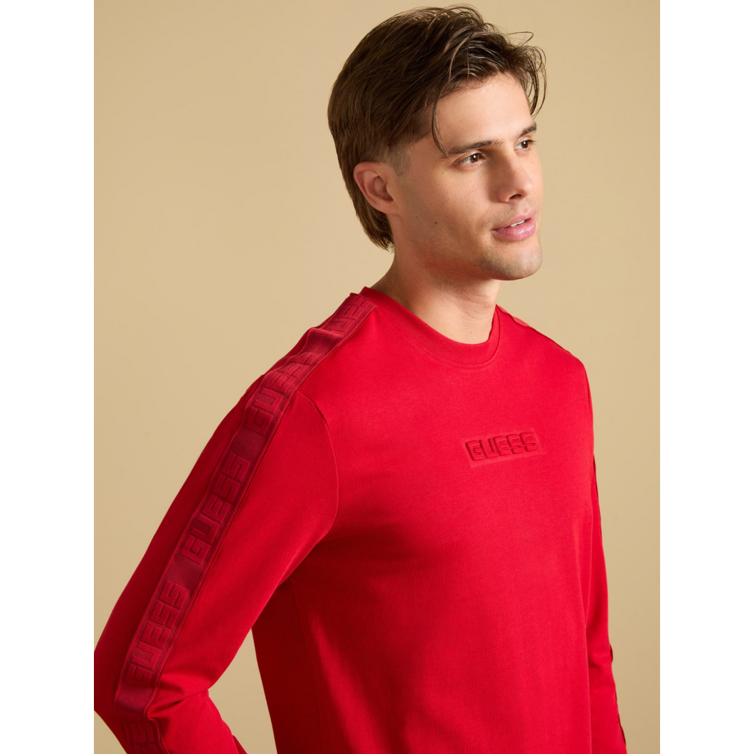 'Eco Pedro Long-Sleeve Crewneck Tee' pour Hommes
