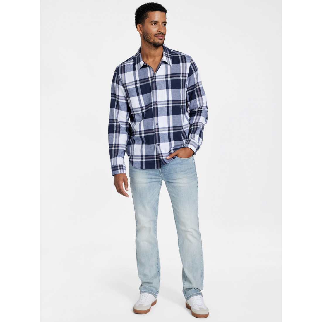 'Mason Plaid Pocket Shirt' für Herren
