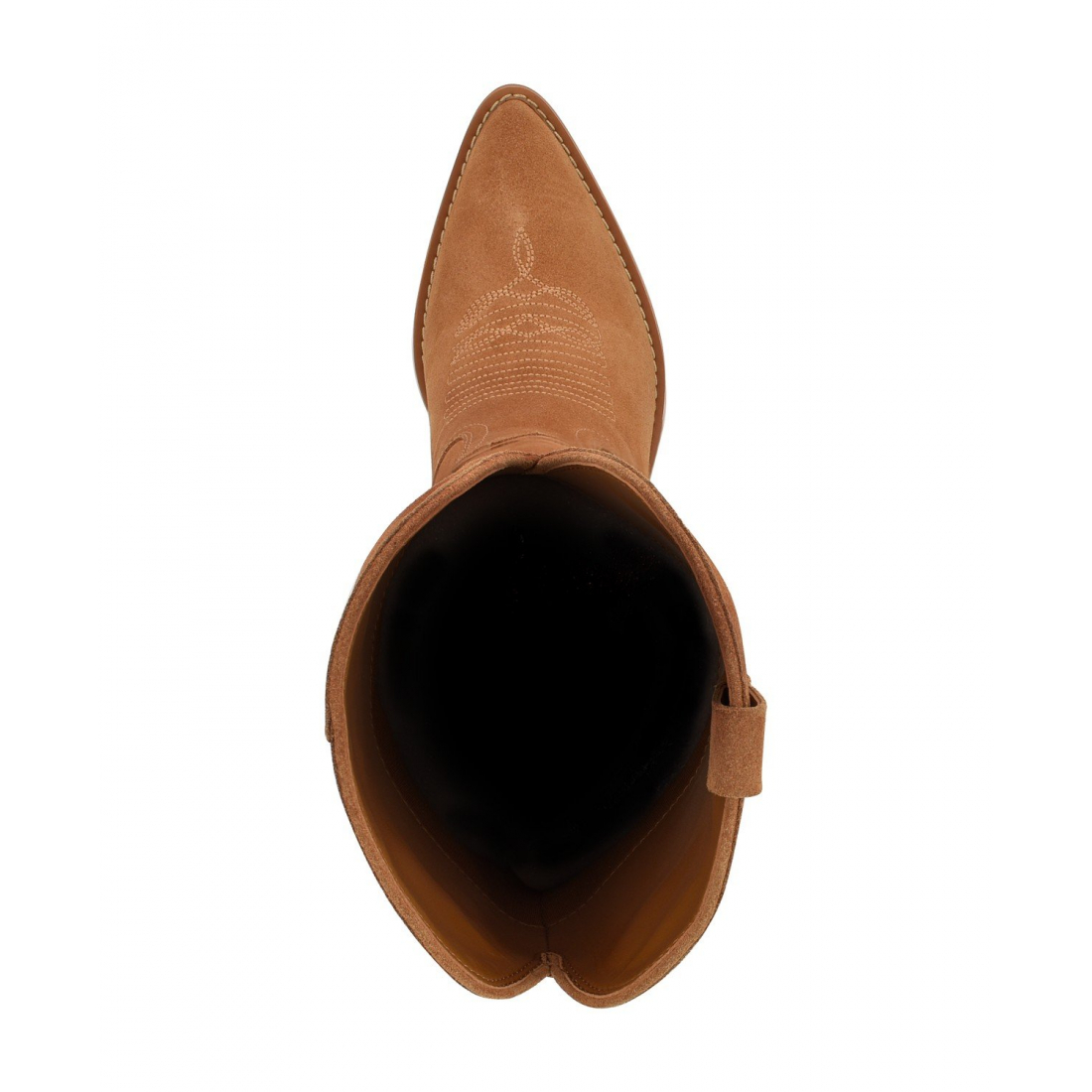 'Sashan Knee-High Topstitched Western' Lange Stiefel für Damen