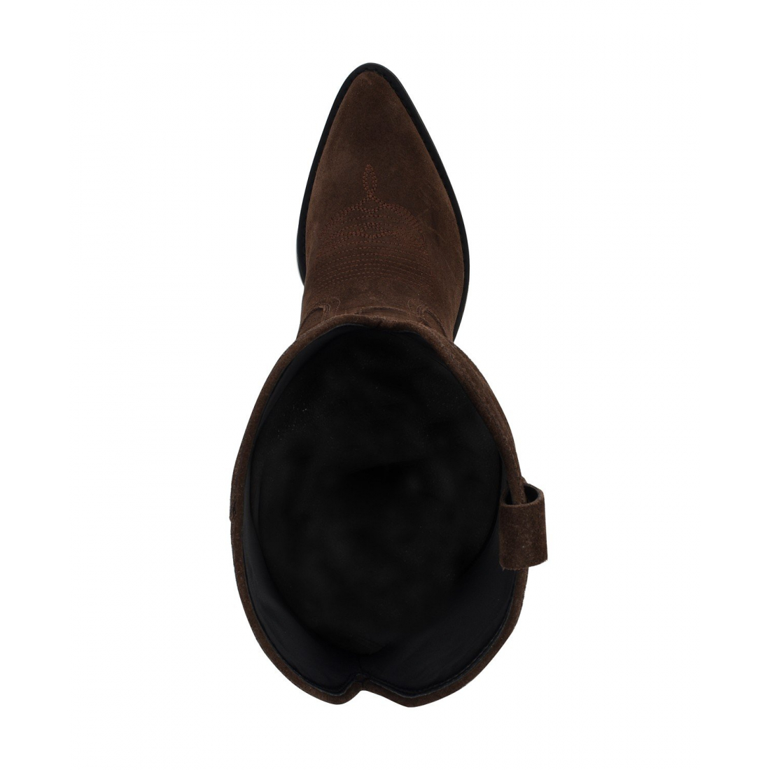 'Sashan Knee-High Topstitched Western' Lange Stiefel für Damen