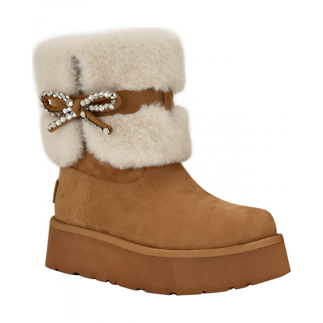 'Dowry Rhinestone Bow Winter' Stiefeletten  für Damen