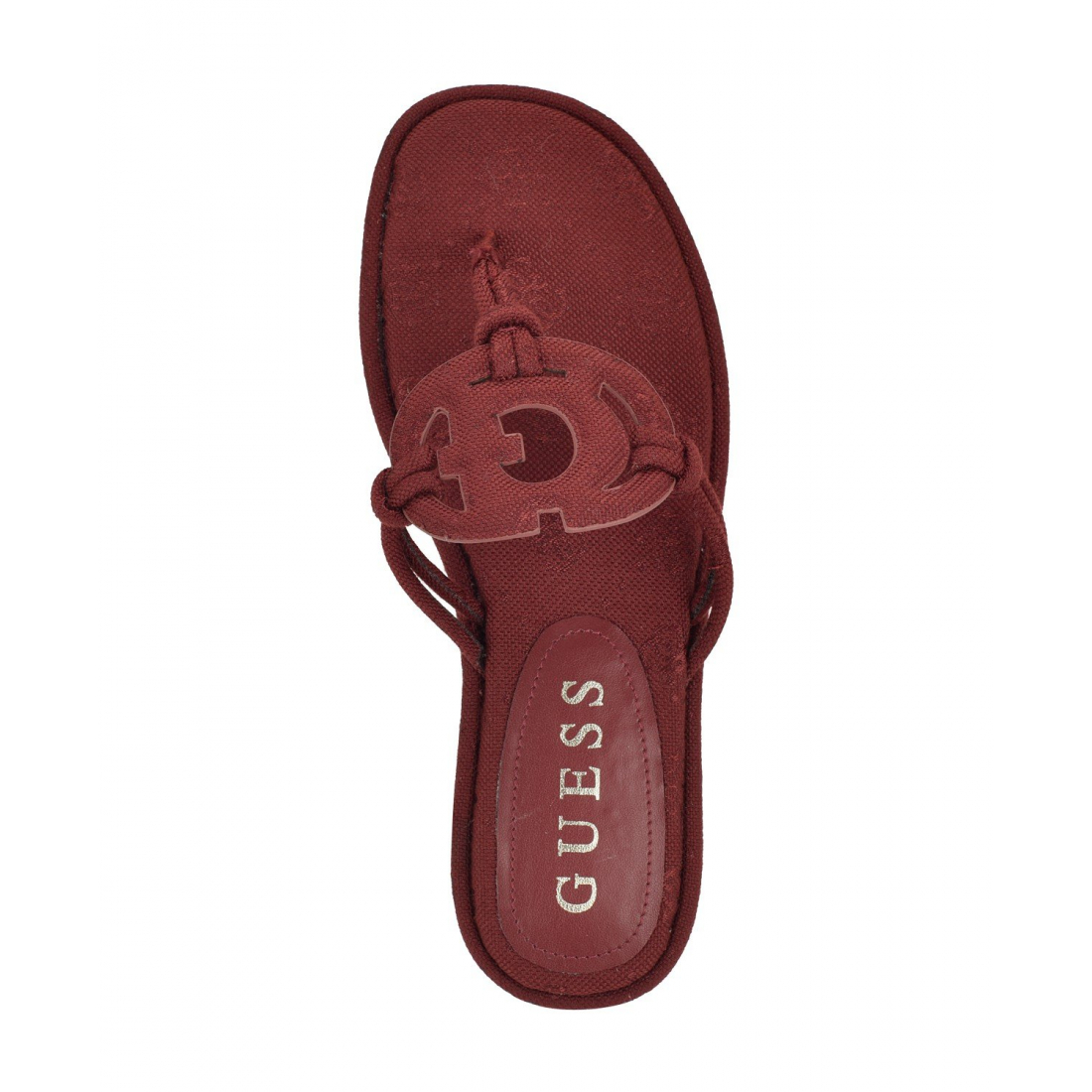 Women's 'Saime Embellished G Cutout Flat' Thong Sandals