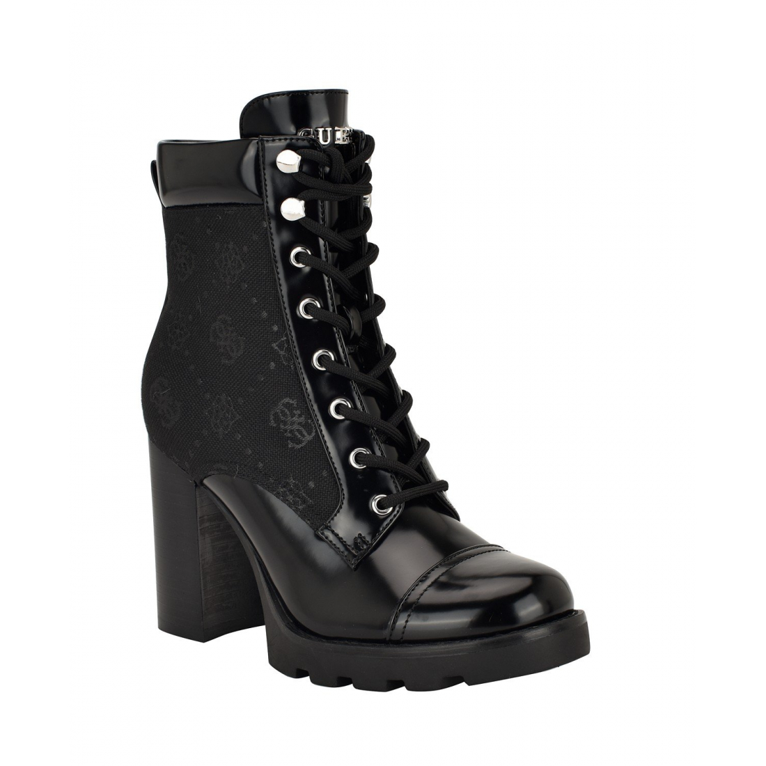 'Nellsan High Block Heel Hiker' Booties für Damen