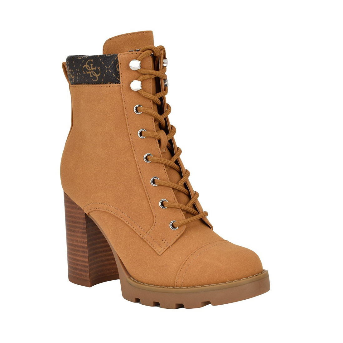'Nellsan High Block Heel Hiker' Booties für Damen