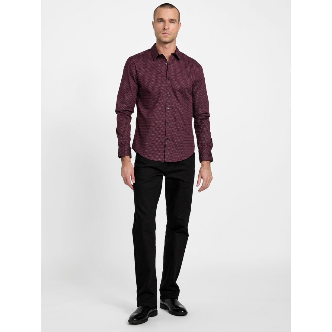 'Montey Woven Geometric Shirt' für Herren