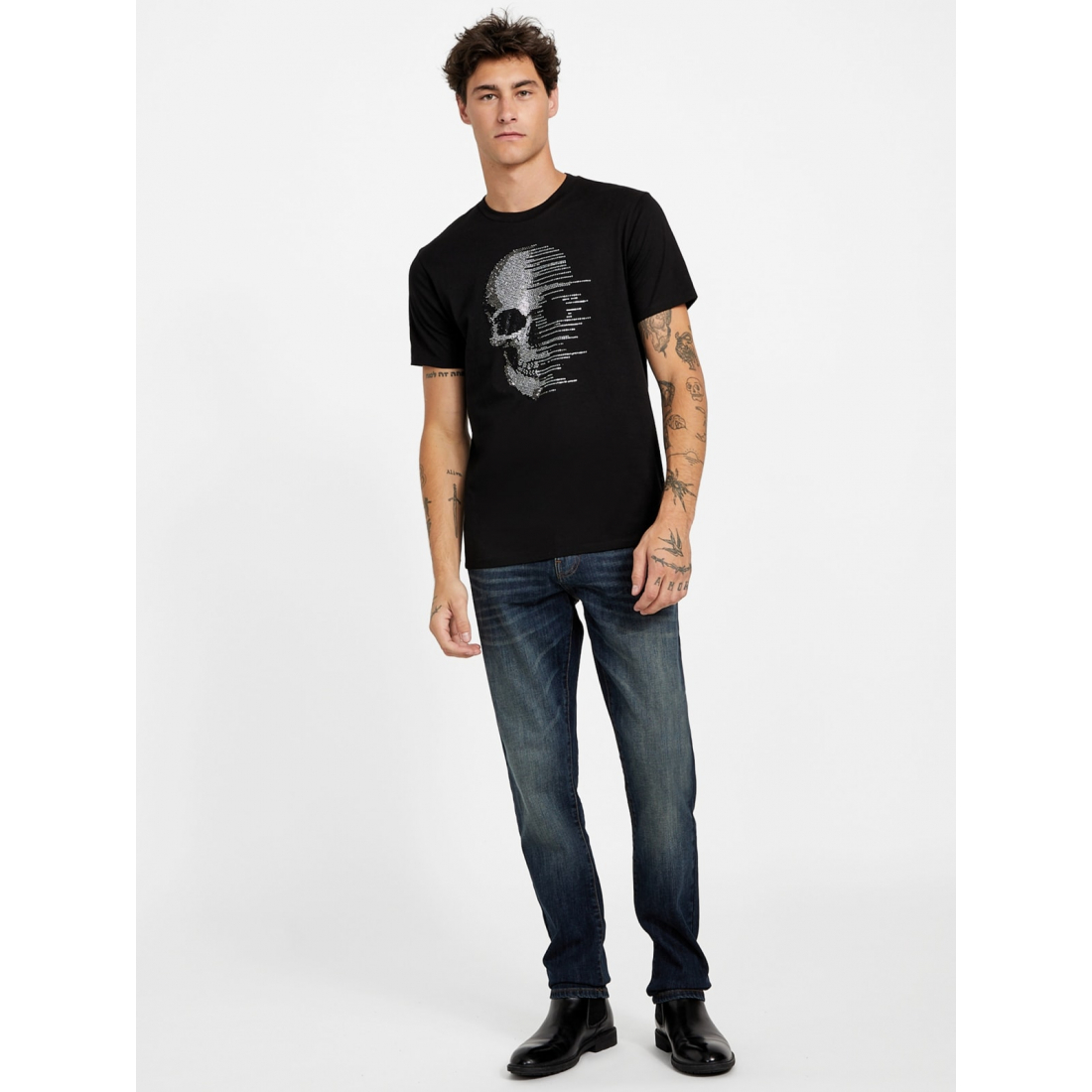 'Tronz Crewneck Tee' pour Hommes