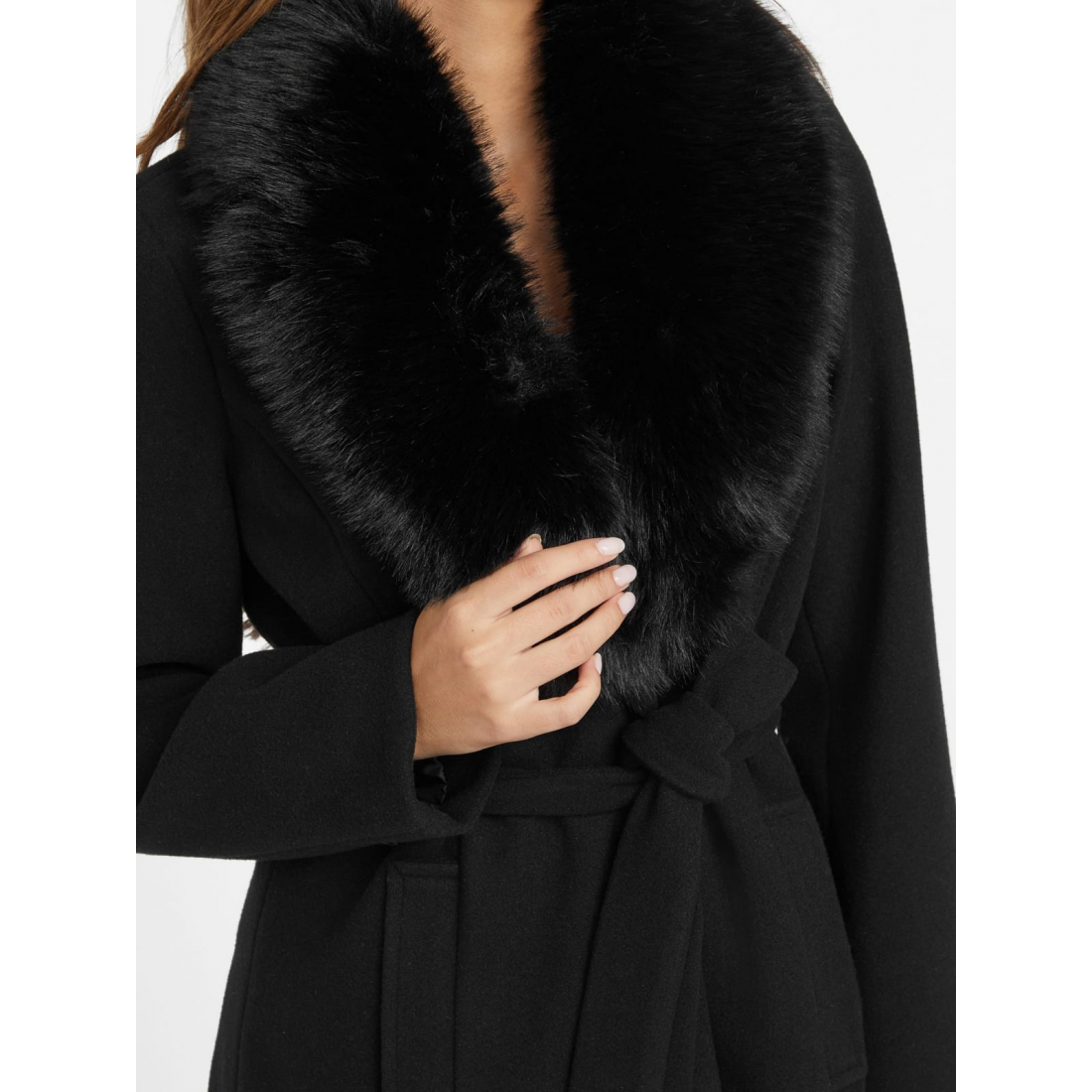 'Cheryl Faux-Fur Coat' pour Femmes