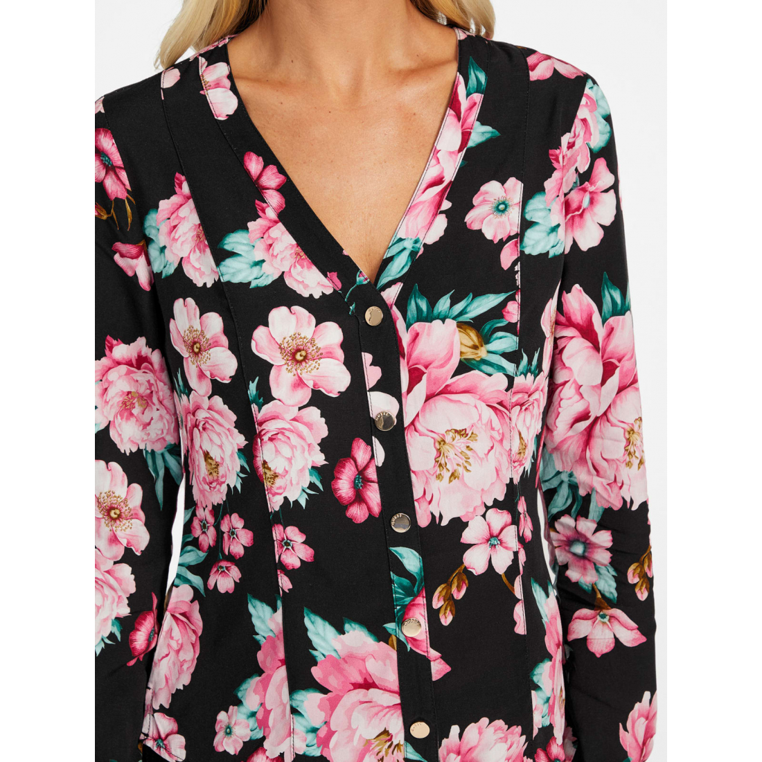 'Kadie Printed Woven Top' pour Femmes