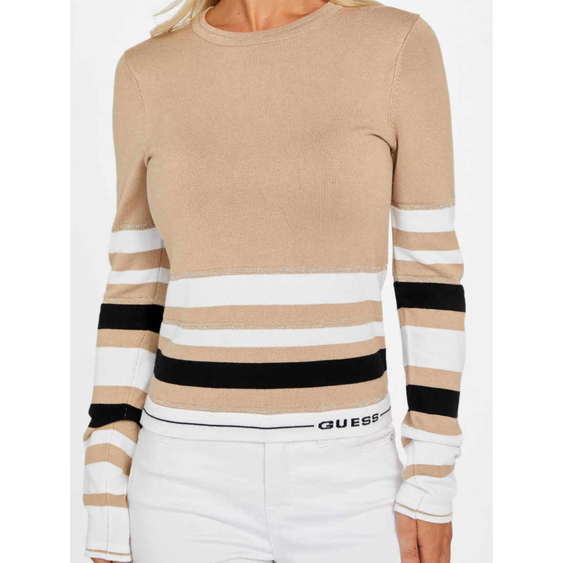 'Eco Cindy Striped Sweater' pour Femmes