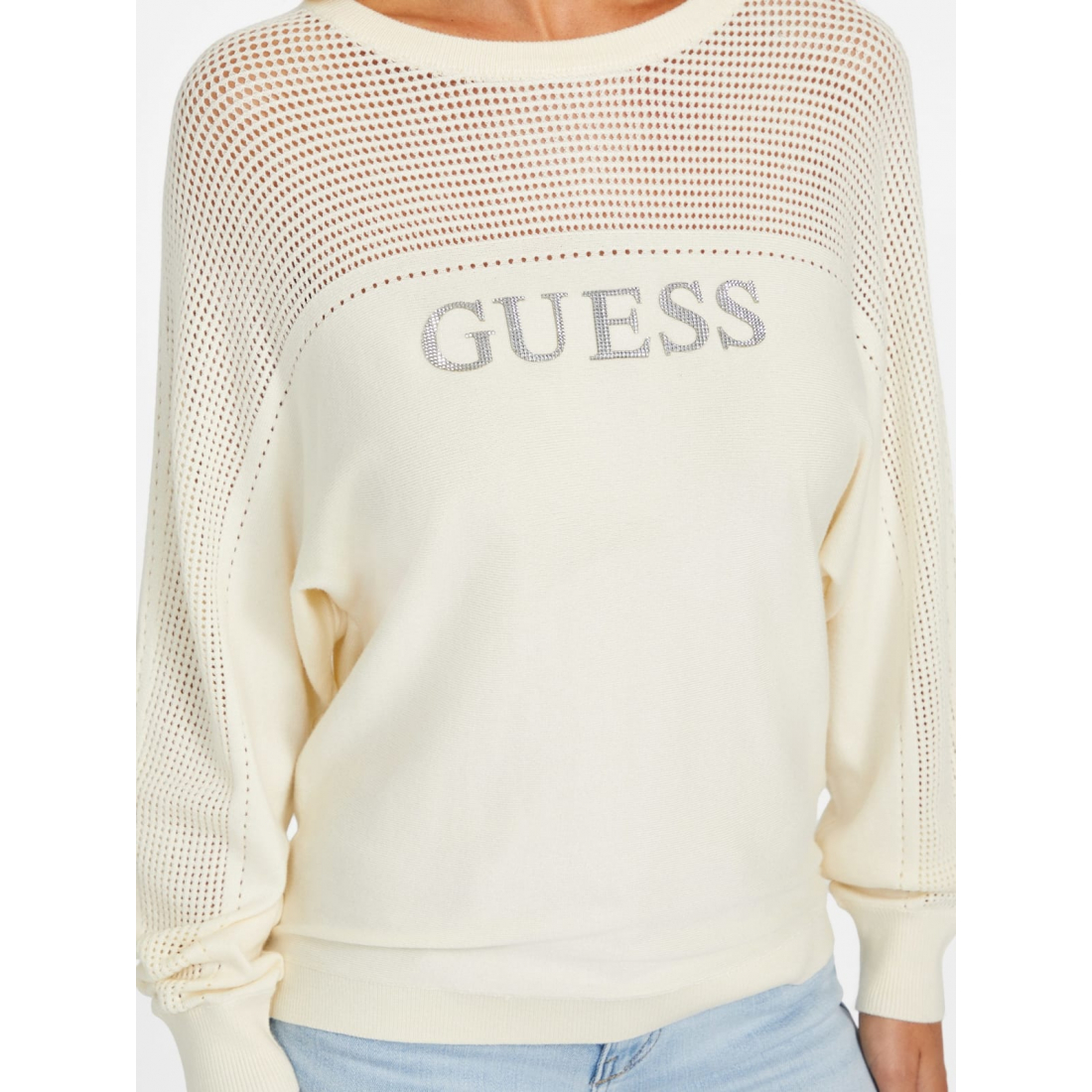 'Tina Crystal Crewneck Sweater' pour Femmes