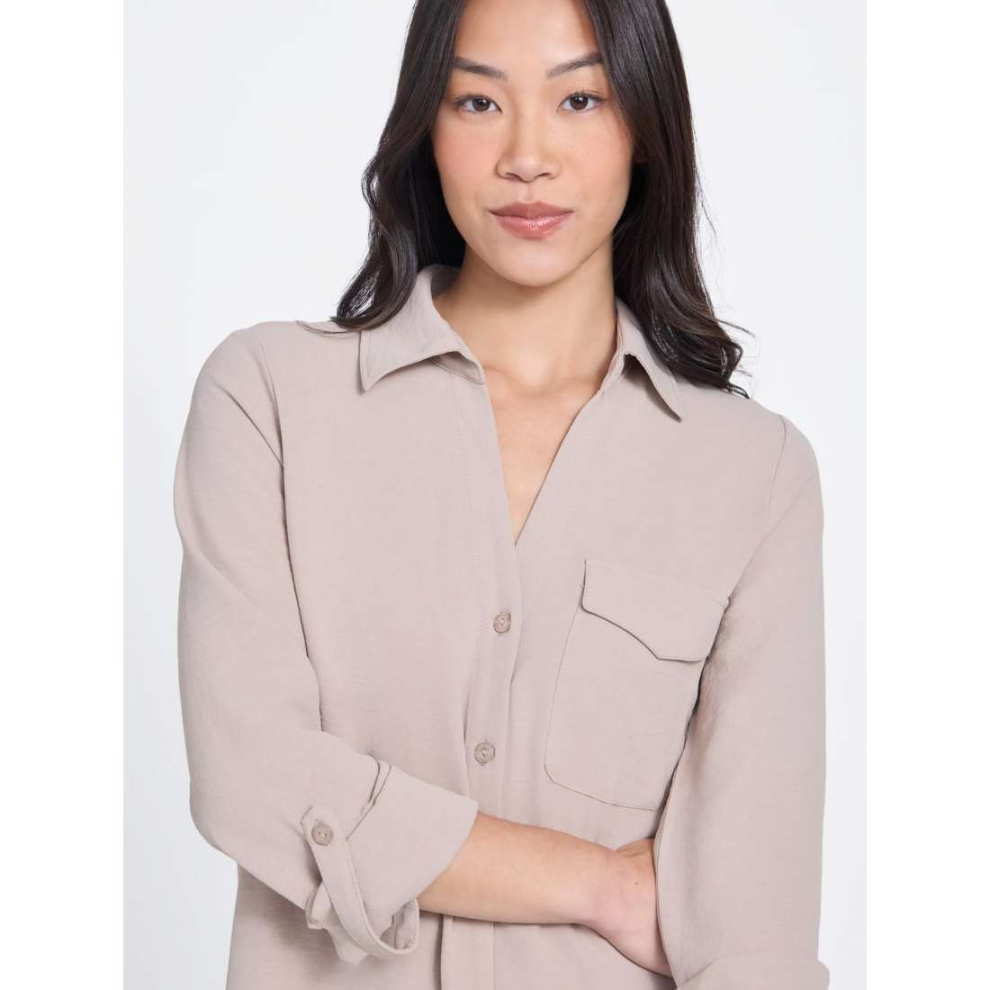 'Klara Button-Down Shirt' pour Femmes