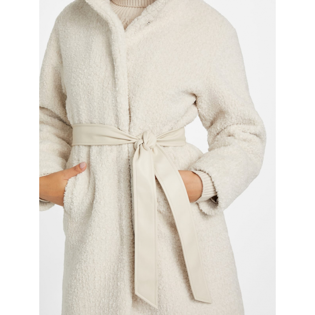 'Laila Shearling Coat' pour Femmes
