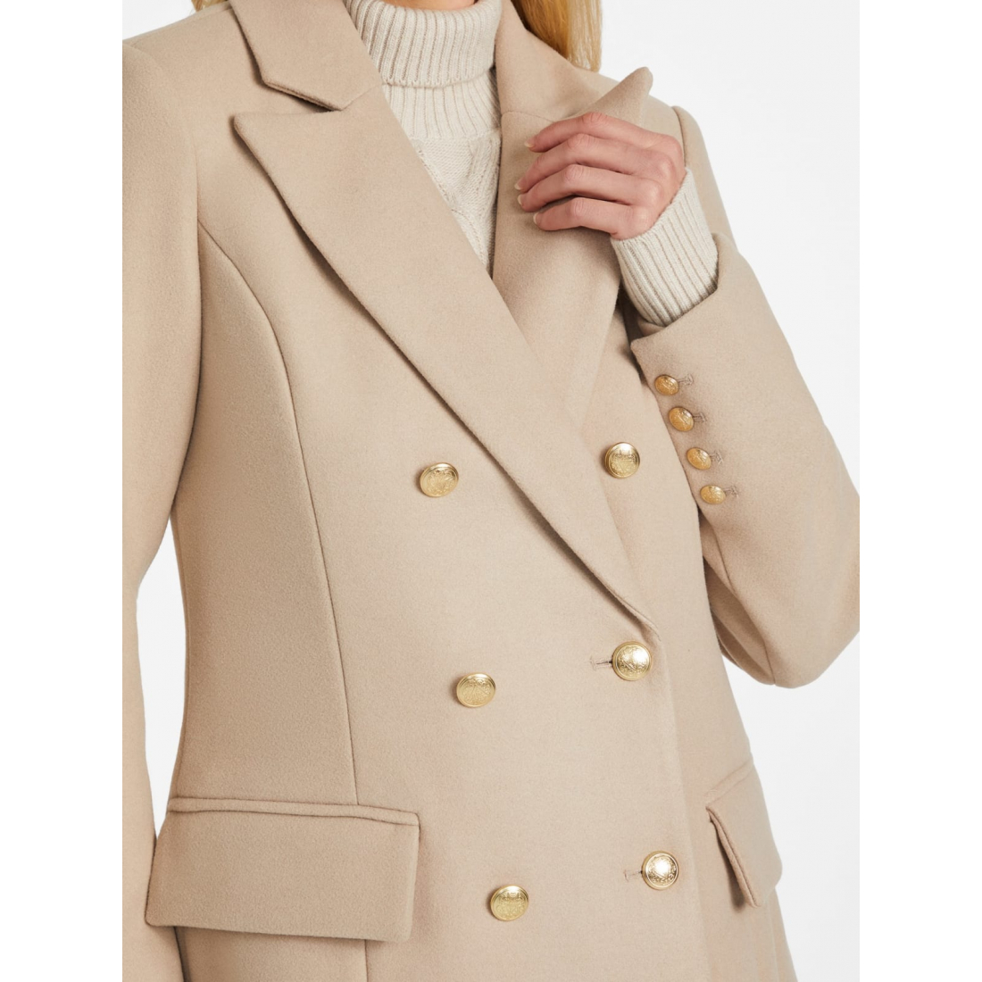 'Cherise Felt Coat' pour Femmes