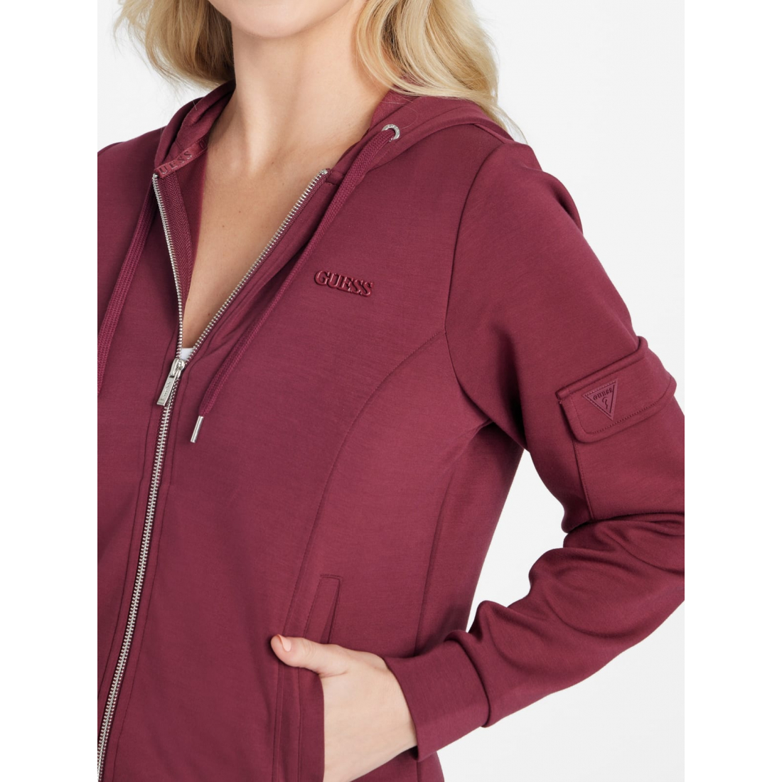 'Maria Zip Hoodie' pour Femmes