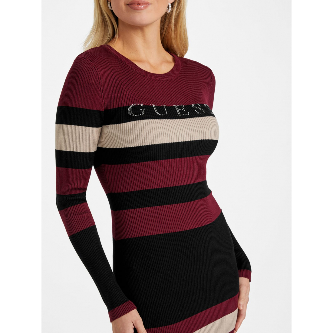'Amiri Striped Sweater Dress' pour Femmes