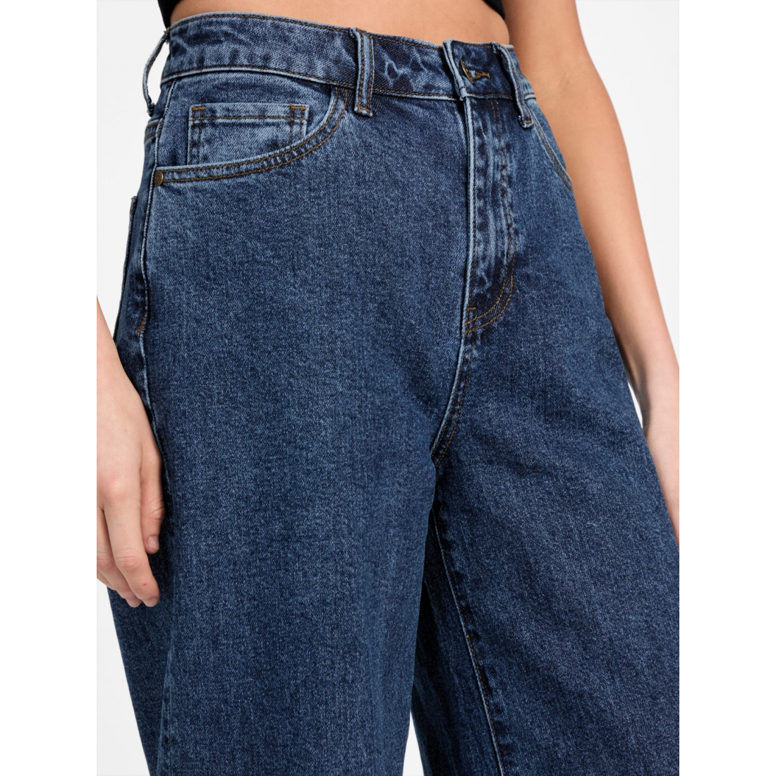 'Lisbeth Wide Leg Denim Pants' für Damen