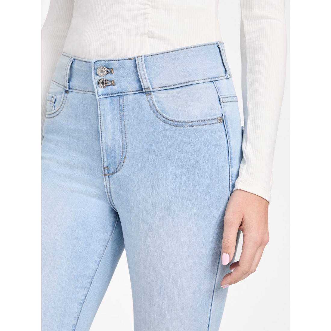 'Eco Emilia High-Rise Skinny Jeans' pour Femmes