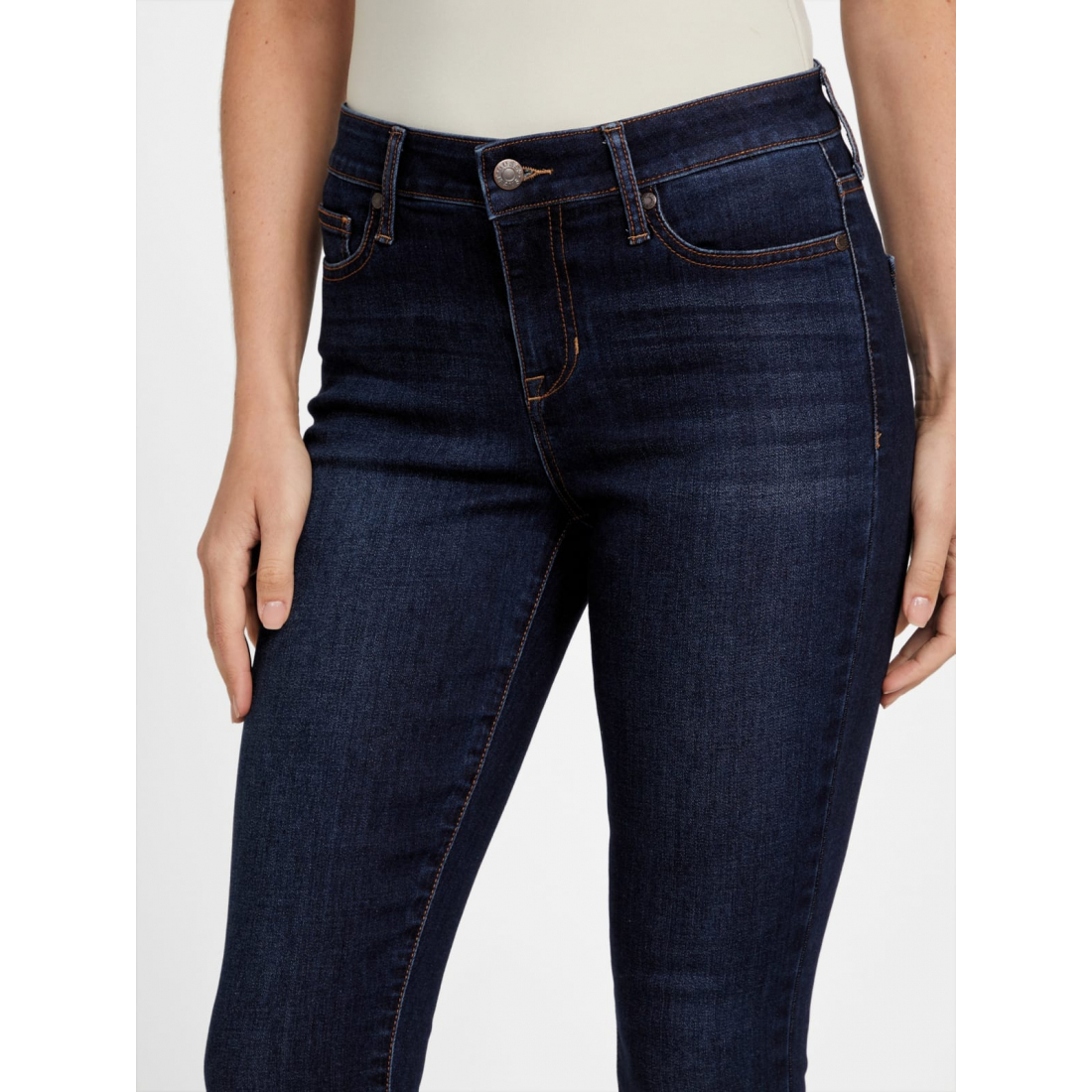 'Jaden Sculpt Mid-Rise Skinny Jeans' pour Femmes
