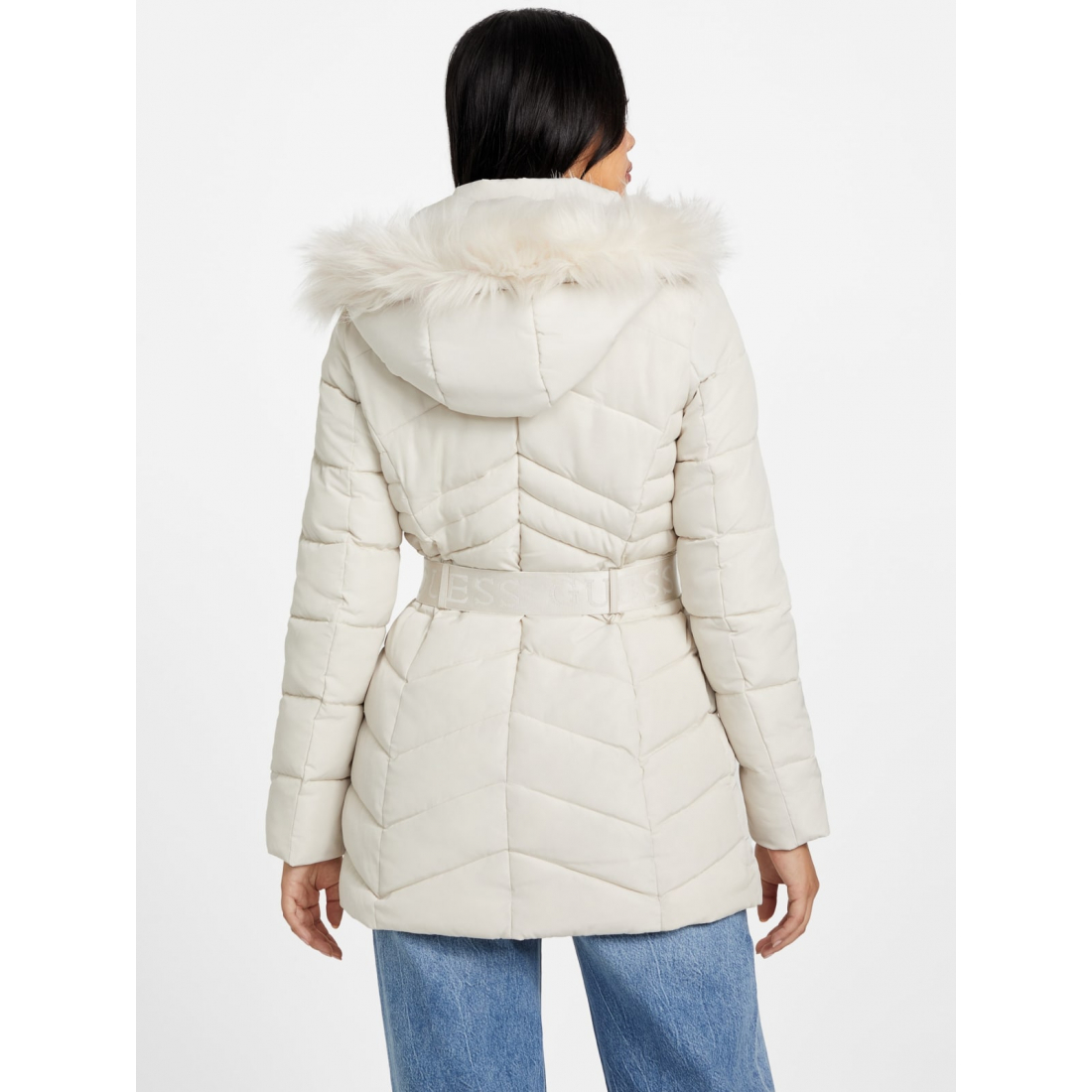 'Stevie Hooded Puffer Coat' pour Femmes