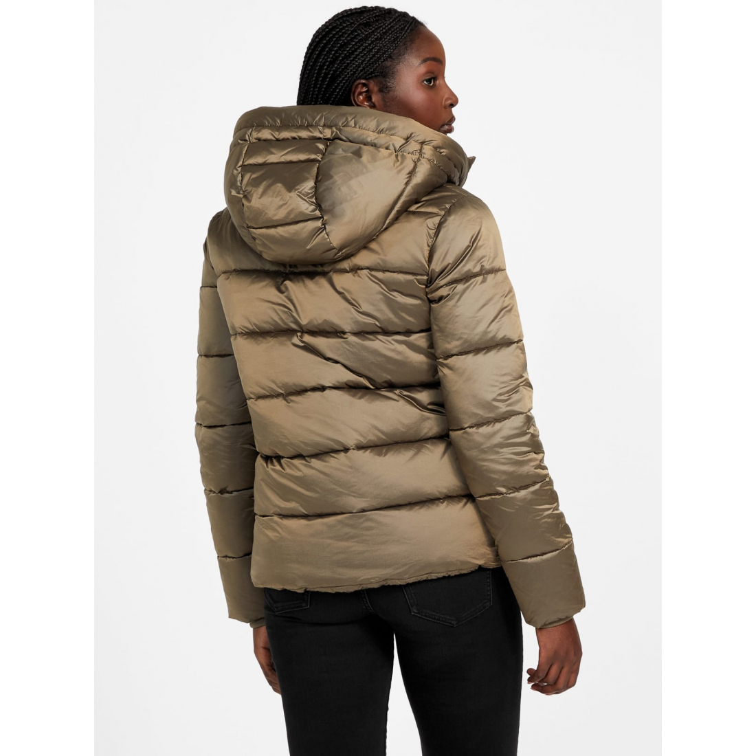 'Malina Woven Puffer Jacket' pour Femmes