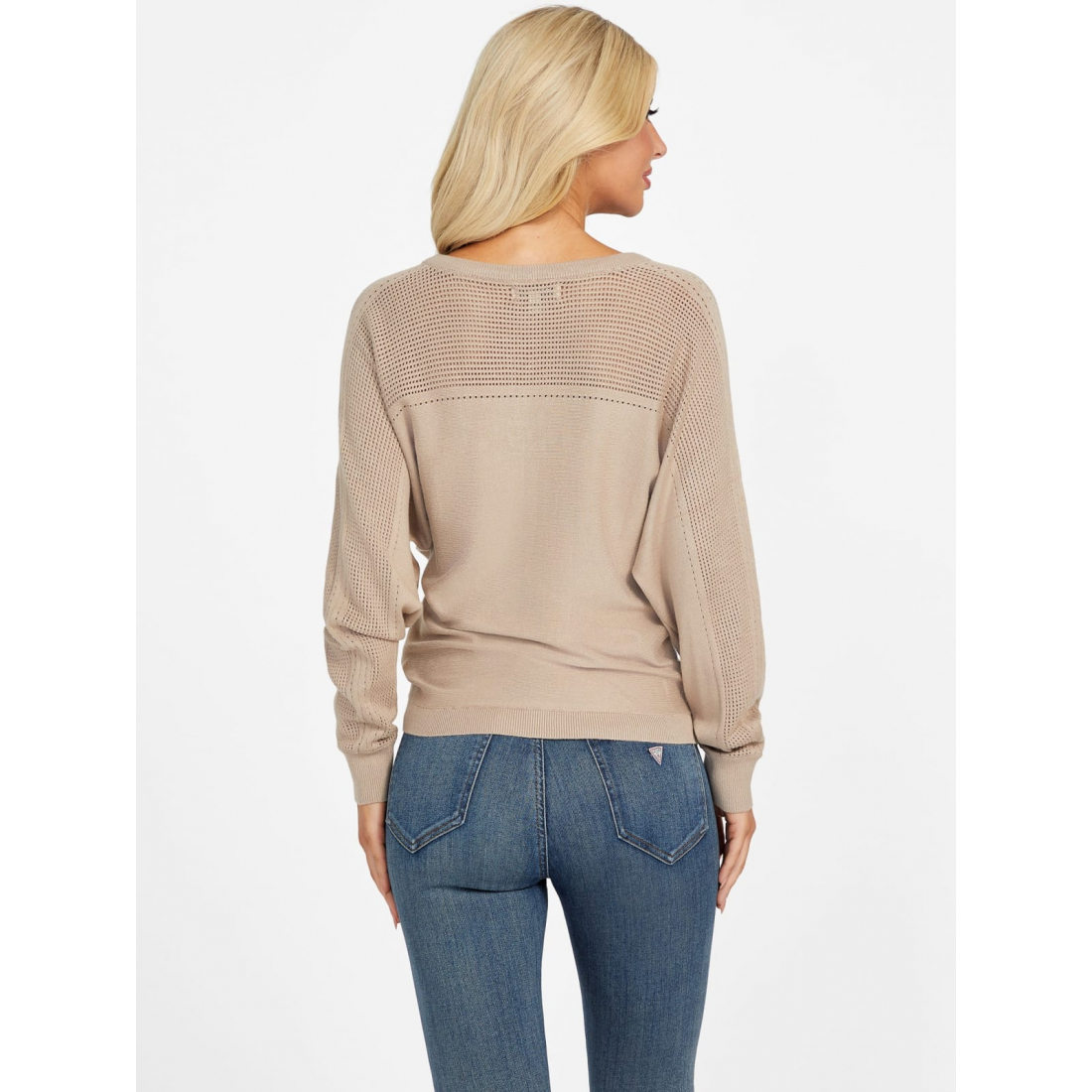 'Tina Crystal Crewneck Sweater' pour Femmes