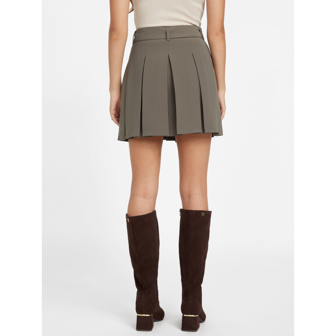 'Pamela Belted Skirt' pour Femmes