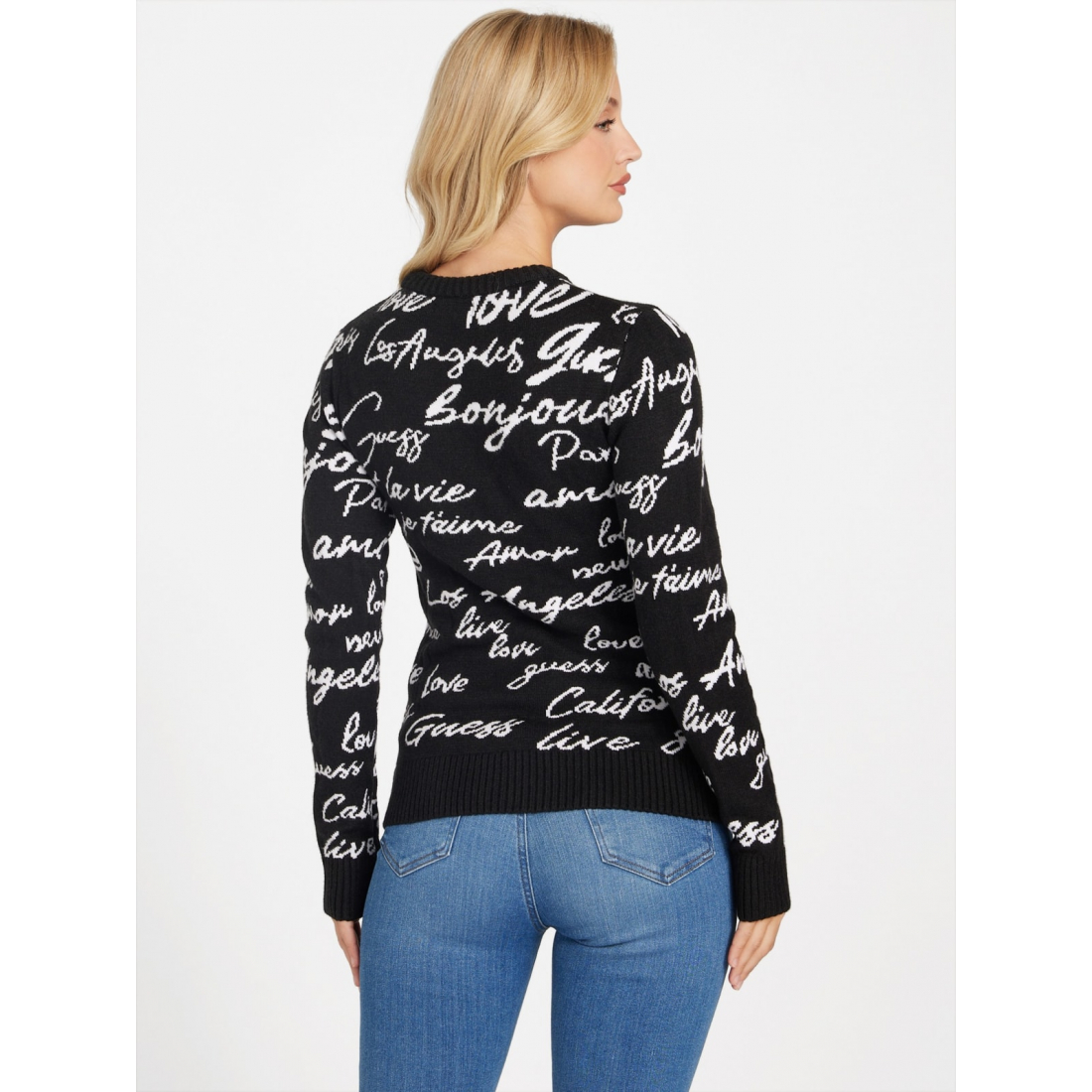 'Junie Logo Sweater' pour Femmes