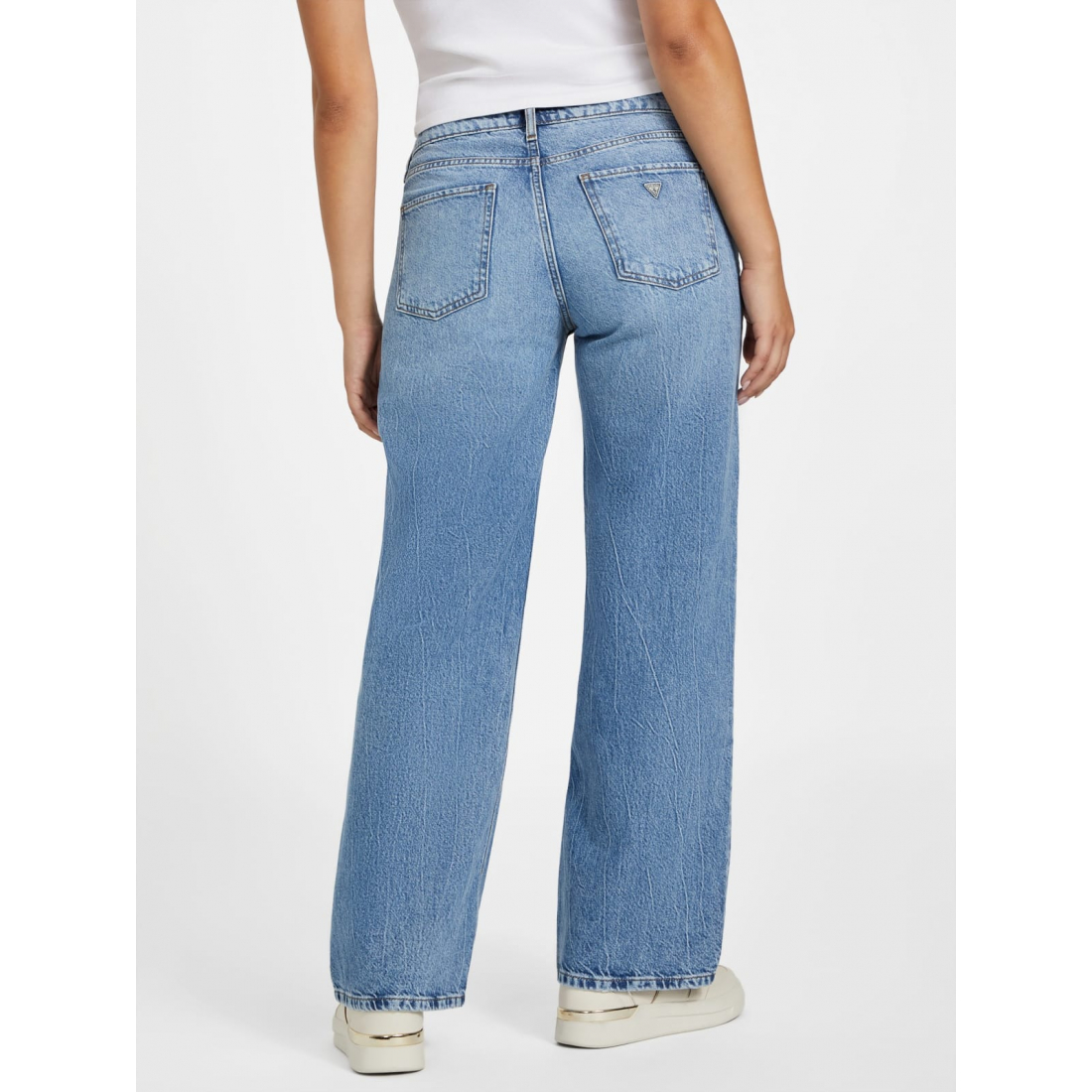 'Maisie Low-Rise Baggy Jeans' pour Femmes