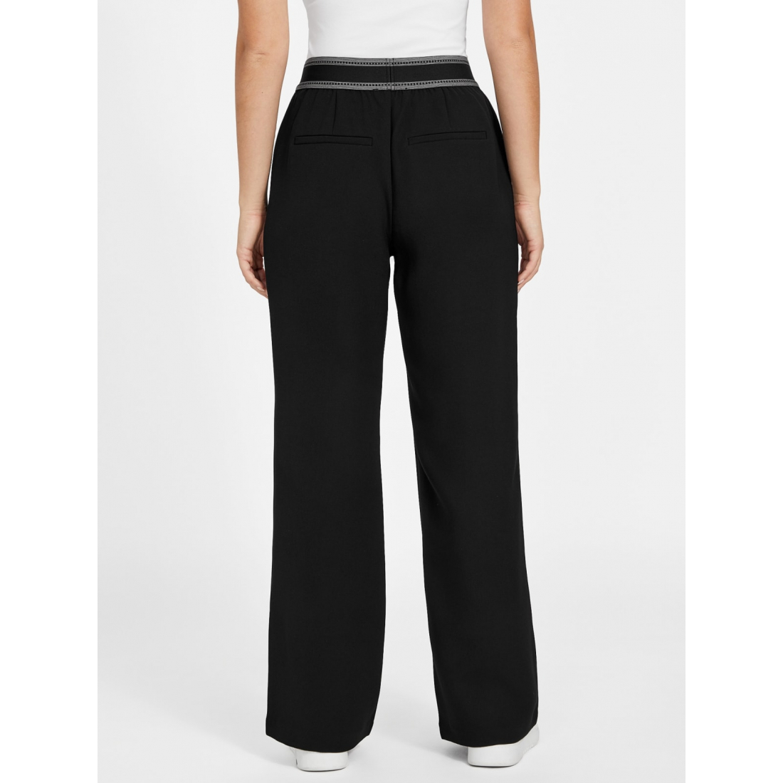 'Noella Logo Waistband Pants' pour Femmes