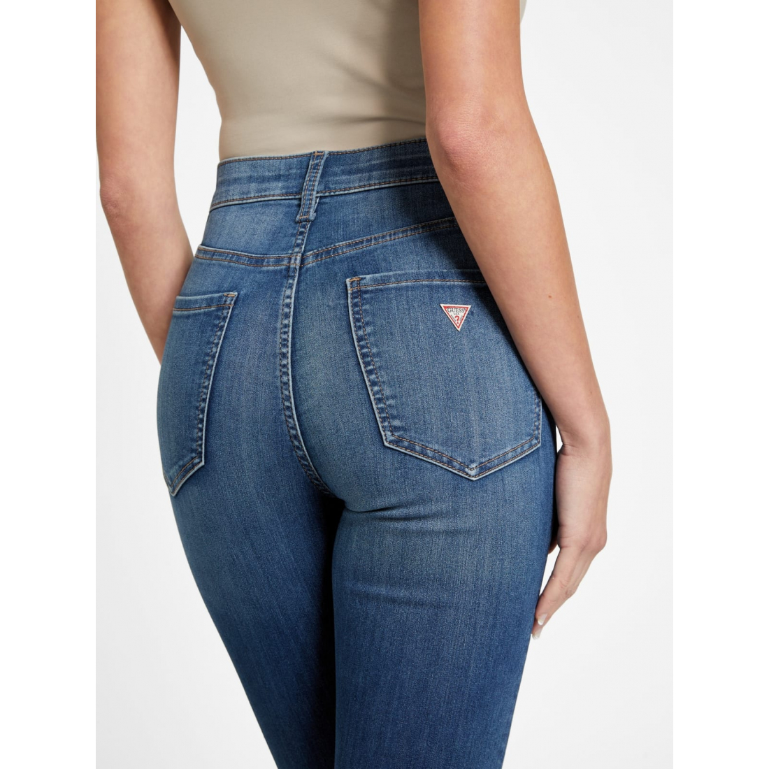 'Eco Simmone High-Rise Skinny Jeans' pour Femmes