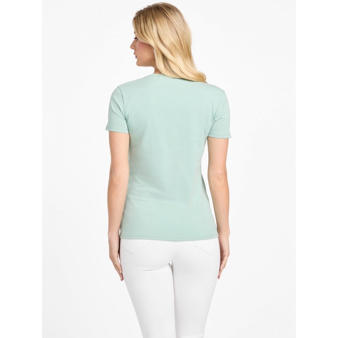 'Pepper Metallic Logo Tee' pour Femmes