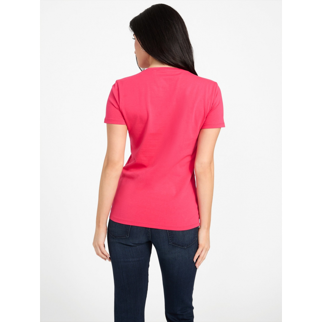 'Pepper Metallic Logo Tee' pour Femmes